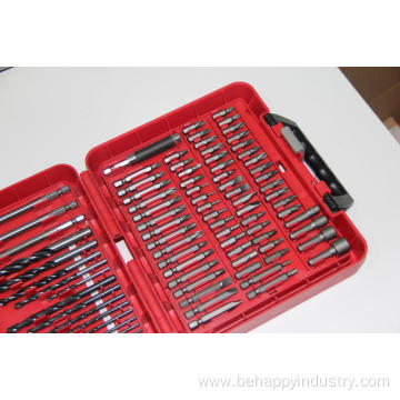 126-piece combination drill set